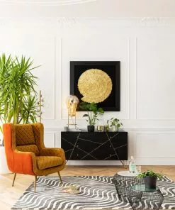 Kare Design Nonna Nojatuoli -Huonekalu kauppa fotel nonna 71x97 cm musztardowy 8