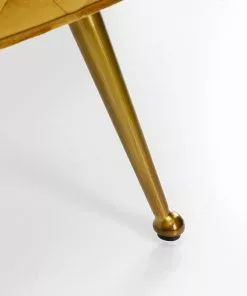 Kare Design Nonna Jungle Nojatuoli -Huonekalu kauppa fotel nonna jungle 75x102 cm kolorowy siedzisko musztardowe 9