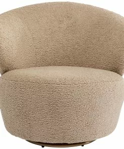 Kare Design Carella Pyörivä Nojatuoli -Huonekalu kauppa fotel obrotowy carella 82x75 cm bezowy 2