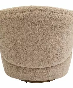 Kare Design Carella Pyörivä Nojatuoli -Huonekalu kauppa fotel obrotowy carella 82x75 cm bezowy 5