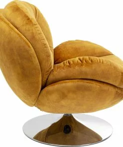 Kare Design Cosy Amber Pyörivä Nojatuoli, Meripihka -Huonekalu kauppa fotel obrotowy cosy 81x84 cm bursztynowy 3