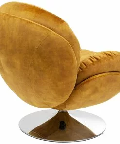 Kare Design Cosy Amber Pyörivä Nojatuoli, Meripihka -Huonekalu kauppa fotel obrotowy cosy 81x84 cm bursztynowy 4