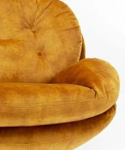 Kare Design Cosy Amber Pyörivä Nojatuoli, Meripihka -Huonekalu kauppa fotel obrotowy cosy 81x84 cm bursztynowy 8