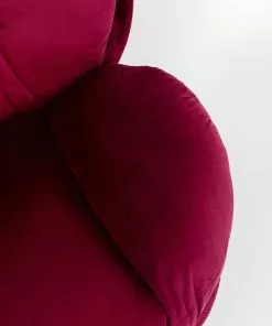 Kare Design Cosy Berry Pyörivä Nojatuoli -Huonekalu kauppa fotel obrotowy cosy 81x84 cm jagodowy 9