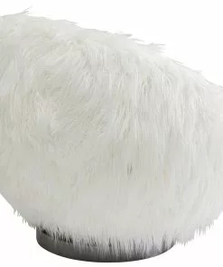 Kare Design Fiffy Pyörivä Nojatuoli, Valkoinen -Huonekalu kauppa fotel obrotowy fiffy 89x75 cm bialy 4