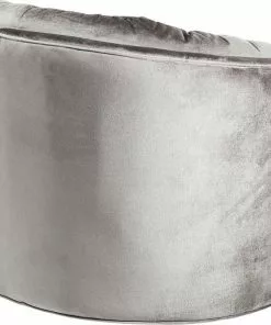 Kare Design Music Hall Kääntyvä Nojatuoli, Harmaa -Huonekalu kauppa fotel obrotowy music hall 90x71 cm szary 4