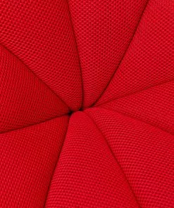 Kare Design Peppo Lounge Kääntyvä Nojatuoli Punainen -Huonekalu kauppa fotel obrotowy nowoczesny tapicerka czerwona 97x70 cm 8