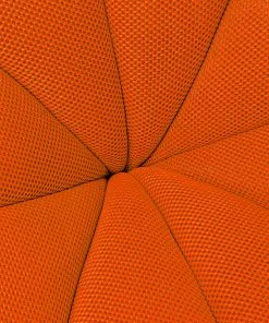 Kare Design Peppo Lounge Kääntyvä Nojatuoli Oranssi -Huonekalu kauppa fotel obrotowy nowoczesny tapicerka pomaranczowa 97x70 cm 8