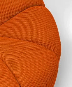 Kare Design Peppo Lounge Kääntyvä Nojatuoli Oranssi -Huonekalu kauppa fotel obrotowy nowoczesny tapicerka pomaranczowa 97x70 cm 9