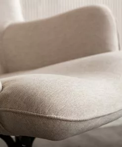 Kare Design Oscar Kääntyvä Nojatuoli, Kermanvärinen -Huonekalu kauppa fotel obrotowy oscar 82x95 cm kremowy 11