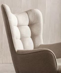 Kare Design Oscar Kääntyvä Nojatuoli, Kermanvärinen -Huonekalu kauppa fotel obrotowy oscar 82x95 cm kremowy 13