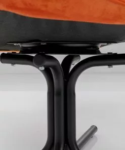 Kare Design Oscar Kääntyvä Nojatuoli - Samettia, Oranssi -Huonekalu kauppa fotel obrotowy oscar velvet 82x95 cm pomaranczowy 9