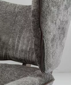 Kare Design Oval Office Kääntyvä Nojatuoli -Huonekalu kauppa fotel obrotowy oval office 92x88 cm szary 6