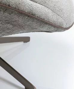 Kare Design Oval Office Kääntyvä Nojatuoli -Huonekalu kauppa fotel obrotowy oval office 92x88 cm szary 9