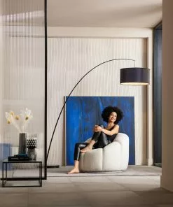 Kare Design Peppo Lounge Pyörivä Nojatuoli, Valkoinen -Huonekalu kauppa fotel obrotowy peppo 97x70 cm bialy 10 scaled