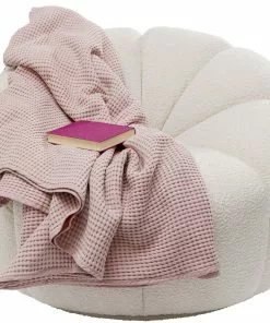 Kare Design Peppo Lounge Pyörivä Nojatuoli, Valkoinen -Huonekalu kauppa fotel obrotowy peppo 97x70 cm bialy 5