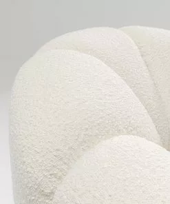 Kare Design Peppo Lounge Pyörivä Nojatuoli, Valkoinen -Huonekalu kauppa fotel obrotowy peppo 97x70 cm bialy 7