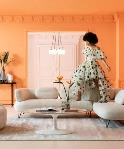 Kare Design Peppo Lounge Pyörivä Nojatuoli, Valkoinen -Huonekalu kauppa fotel obrotowy peppo 97x70 cm bialy 9 scaled