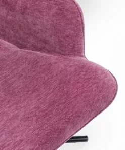 Kare Design Oscar Beere Kääntyvä Nojatuoli, Marjapuuron Värinen -Huonekalu kauppa fotel obrotowy pikowany tapicerowany uszak jagodowy 82x95 cm 7