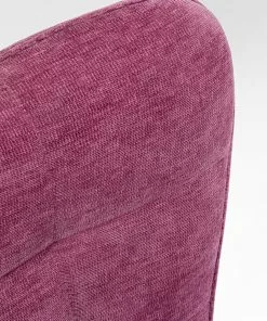 Kare Design Oscar Beere Kääntyvä Nojatuoli, Marjapuuron Värinen -Huonekalu kauppa fotel obrotowy pikowany tapicerowany uszak jagodowy 82x95 cm 8