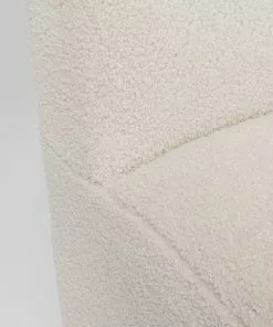 Kare Design Ted Pyörivä Tuoli - "teddykarvainen", Kermanvärinen -Huonekalu kauppa fotel obrotowy skandynawski kremowy 62x81 cm 7 scaled