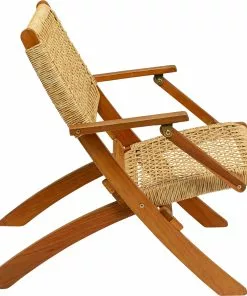 Kare Design Rio De Janeiro Taitettva Tuoli -Huonekalu kauppa fotel ogrodowy skladany drewniany brazowy 3