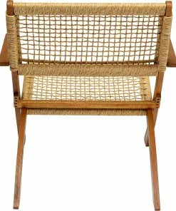 Kare Design Rio De Janeiro Taitettva Tuoli -Huonekalu kauppa fotel ogrodowy skladany drewniany brazowy 5