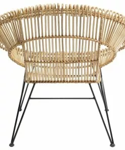 Kare Design Sundown Nojatuoli Rottinki 18 Kare Design Sundown Nojatuoli Rottinki -Huonekalu kauppa fotel ogrodowy sundown 83x83 cm naturalny 5