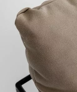 Kare Design Cuby Garden Nojatuoli Ulkokäyttöön, Harmaa -Huonekalu kauppa fotel ogrodowy szary rama stalowa czarna 71x85 cm 10