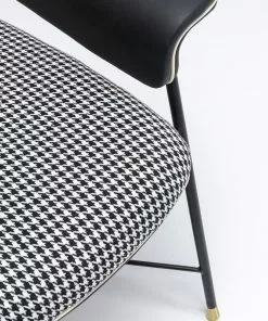 Kare Design Palma Nojatuoli -Huonekalu kauppa fotel palma 70x73 cm siedzisko pepitka 6