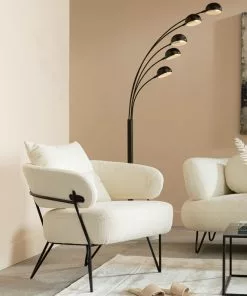 Kare Design Peppo Nojatuoli, Valkoinen -Huonekalu kauppa fotel peppo 78x71 cm bialy 10