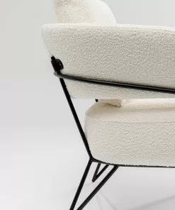 Kare Design Peppo Nojatuoli, Valkoinen -Huonekalu kauppa fotel peppo 78x71 cm bialy 7