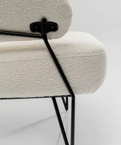 Kare Design Peppo Nojatuoli, Valkoinen -Huonekalu kauppa fotel peppo 78x71 cm bialy 8