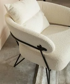 Kare Design Peppo Nojatuoli, Valkoinen -Huonekalu kauppa fotel peppo 78x71 cm bialy 9