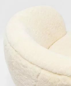 Kare Design Perugia Fur Nojatuoli -Huonekalu kauppa fotel perugia fur 78x77 cm bezowy 7