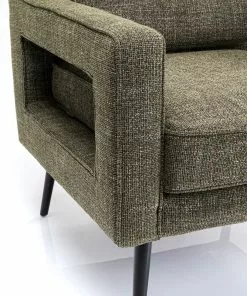 Kare Design Petry Nojatuoli -Huonekalu kauppa fotel petry 77x89 cm zielonoszary 9