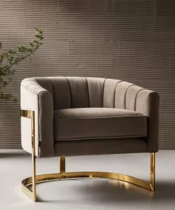 Kare Design Pure Elegance Nojatuoli Beige -Huonekalu kauppa fotel pure elegance 77x71 cm bezowy 13