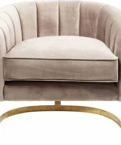 Kare Design Pure Elegance Nojatuoli Beige -Huonekalu kauppa fotel pure elegance 77x71 cm bezowy 2