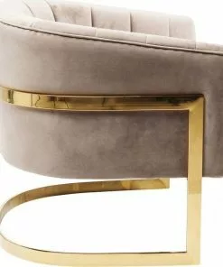 Kare Design Pure Elegance Nojatuoli Beige -Huonekalu kauppa fotel pure elegance 77x71 cm bezowy 3