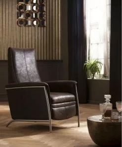 Kare Design Lazy Lepotuoli -Huonekalu kauppa fotel rozkladany lazy 72x104 cm brazowy 8