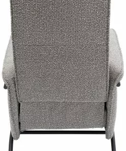 Kare Design Lazy Lepotuoli, Harmaa -Huonekalu kauppa fotel rozkladany nicky 91x104 cm recliner szary 6