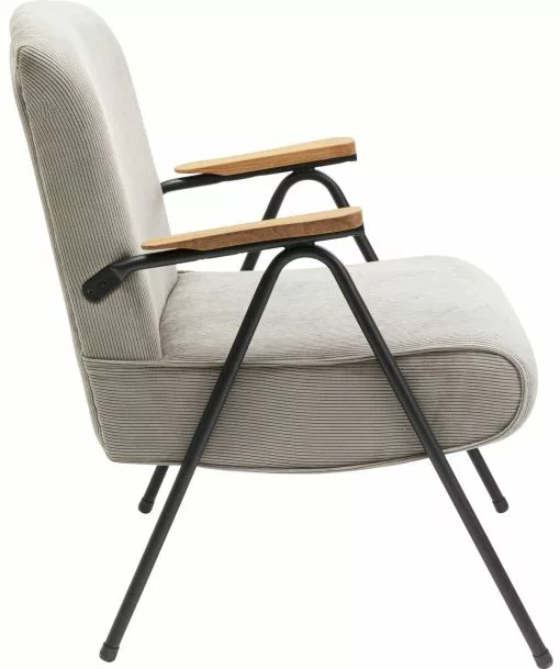 Kare Design Ryan Nojatuoli, Harmaa -Huonekalu kauppa fotel ryan 54x82 cm szary 3