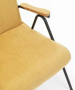 Kare Design Ryan Nojatuoli, Keltainen -Huonekalu kauppa fotel ryan 54x82 cm zolty 7