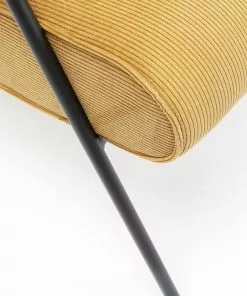 Kare Design Ryan Nojatuoli, Keltainen -Huonekalu kauppa fotel ryan 54x82 cm zolty 8