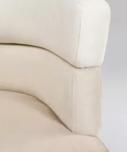 Kare Design Sandwich Nojatuoli, Kermanvärinen -Huonekalu kauppa fotel sandwich 65x74 cm kremowo bezowy 8