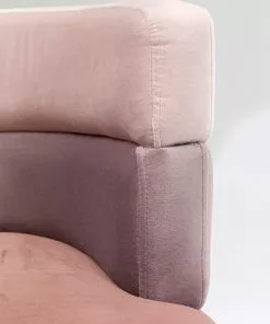 Kare Design Sandwich Nojatuoli, Mauve -Huonekalu kauppa fotel sandwich 65x74 cm odcienie rozu 7