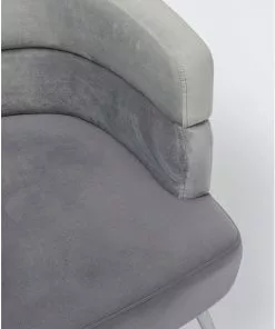 Kare Design Sandwich Nojatuoli, Harmaa -Huonekalu kauppa fotel sandwich 65x74 cm szary 7