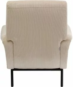 Kare Design Sunwell Nojatuoli Creme -Huonekalu kauppa fotel sunwell 74x86 cm kremowy 4
