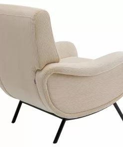 Kare Design Sunwell Nojatuoli Creme -Huonekalu kauppa fotel sunwell 74x86 cm kremowy 5