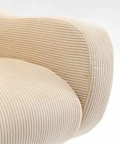 Kare Design Sunwell Nojatuoli Creme -Huonekalu kauppa fotel sunwell 74x86 cm kremowy 6